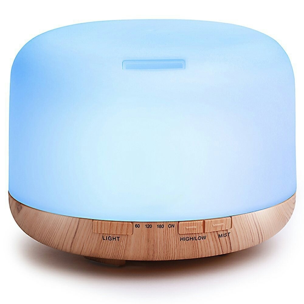 Aromatherapy Diffuser with Essential Oils That Changes Color with Remote Control