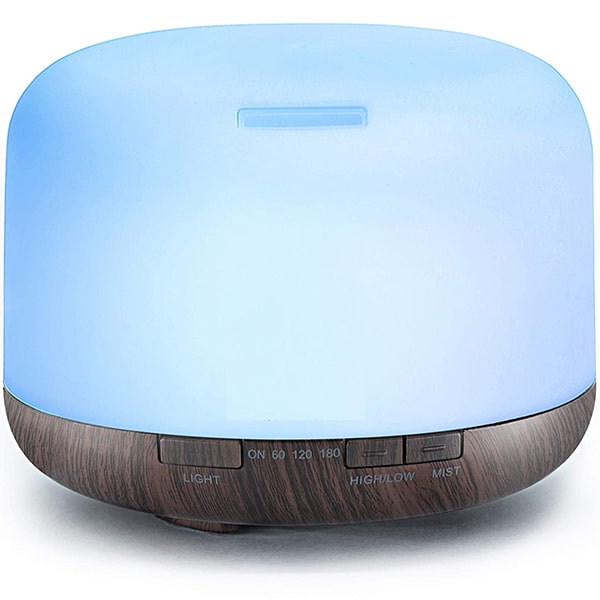 Aromatherapy Diffuser with Essential Oils That Changes Color with Remote Control