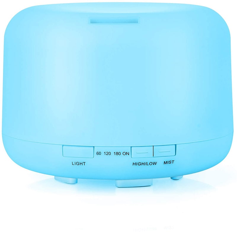 Aromatherapy Diffuser with Essential Oils That Changes Color with Remote Control